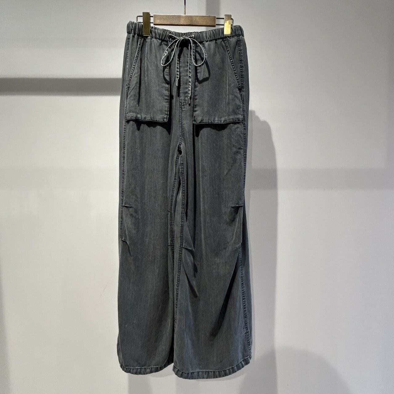 虹*マ様 イシカワラボCYNICAL テンセルデニムビスチェ &テンセルパンツセ 本発 テンセルデニムベイカーパンツ (シニカル 612-96069) | ISHIKAWA-LABO